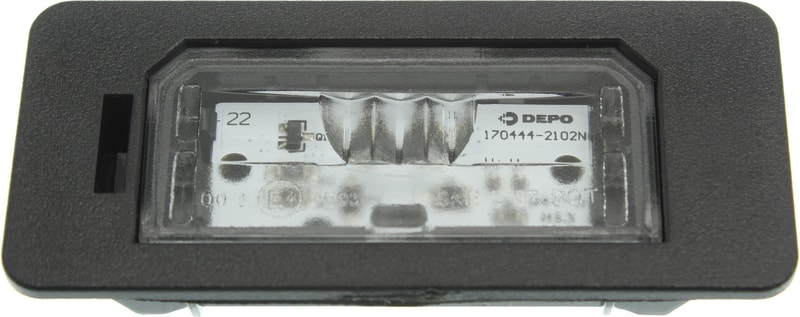 2007 - 2021 BMW X5 License Light Assembly - Left or Right (Driver or Passenger)