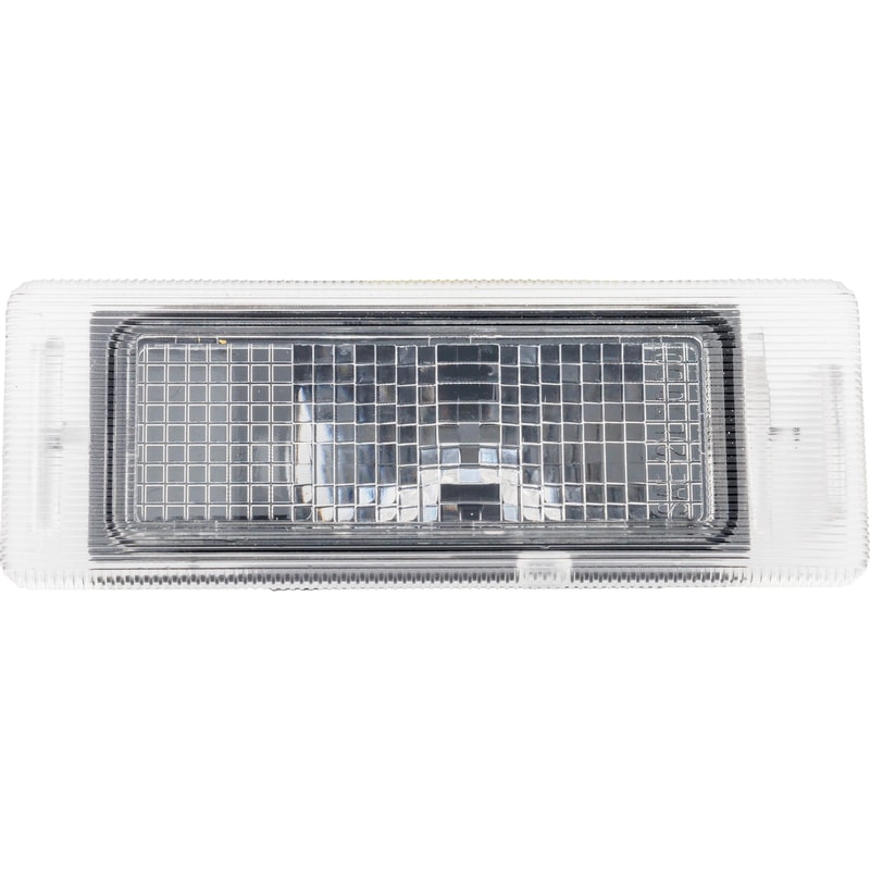Rear License Plate Light Lens & Housing for Buick LaCrosse (2010-2019)/Chevrolet Impala (2014-2020), Right (Passenger)=Left (Driver), Replacement (CAPA Certified)