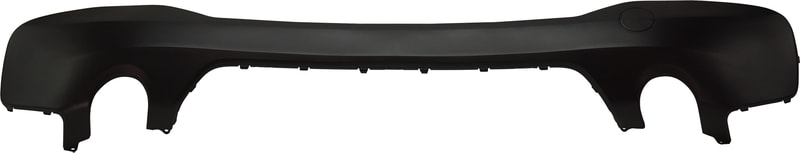 Rear Lower Valance for BMW X1 2017-2019, Lower Trim Panel, Textured Black, with M Sport Package, without Parking Distance Control Sensor Holes, Replacement