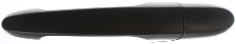 Front Exterior Door Handle for Chevrolet Impala 2006-2013/Buick LaCrosse 2005-2009, Right (Passenger), Smooth Black, without Keyhole, Plastic, Replacement