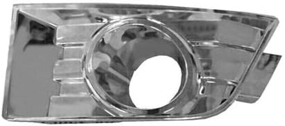 Front Fog Light Molding for Ford Edge 2007-2010, Left (Driver), Chrome, Replacement