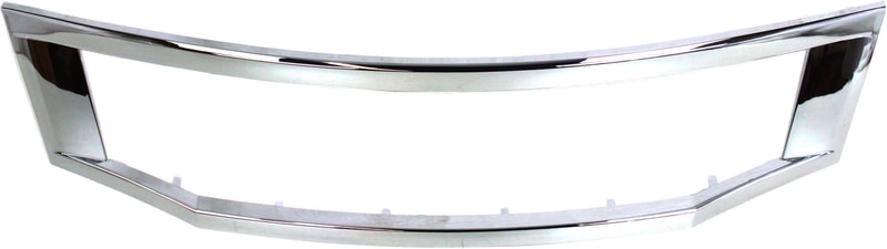 Grille Molding for Honda Accord 2008-2010, Chrome, Sedan, USA/Japan Built, Replacement
