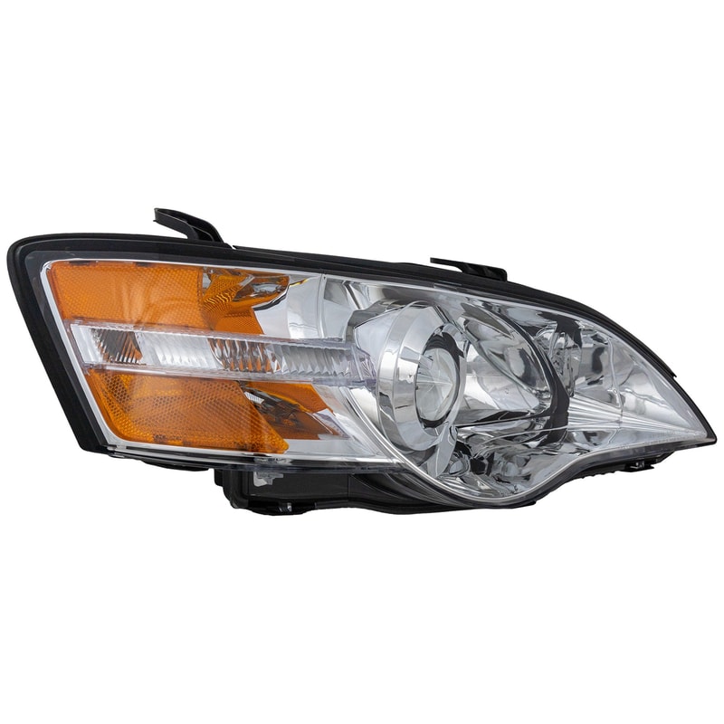 Headlight Assembly for Subaru Legacy/Outback 2006-2007, Right (Passenger) Side, Halogen, Replacement
