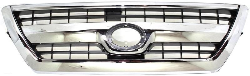 Grille for Toyota 4Runner SR5 Model 2006-2009, Made of Plastic with Chrome Shell and Primed (Ready to Paint) Insert, Replacement