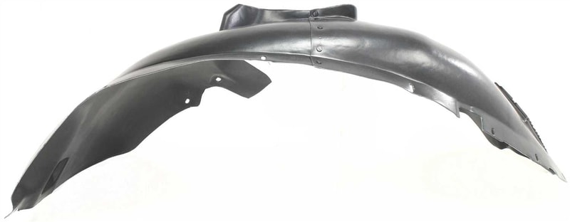 Front Fender Liner for Volkswagen Beetle 2006-2010, Right (Passenger) Side, Plastic, Vacuum Form, Convertible/Hatchback, Replacement