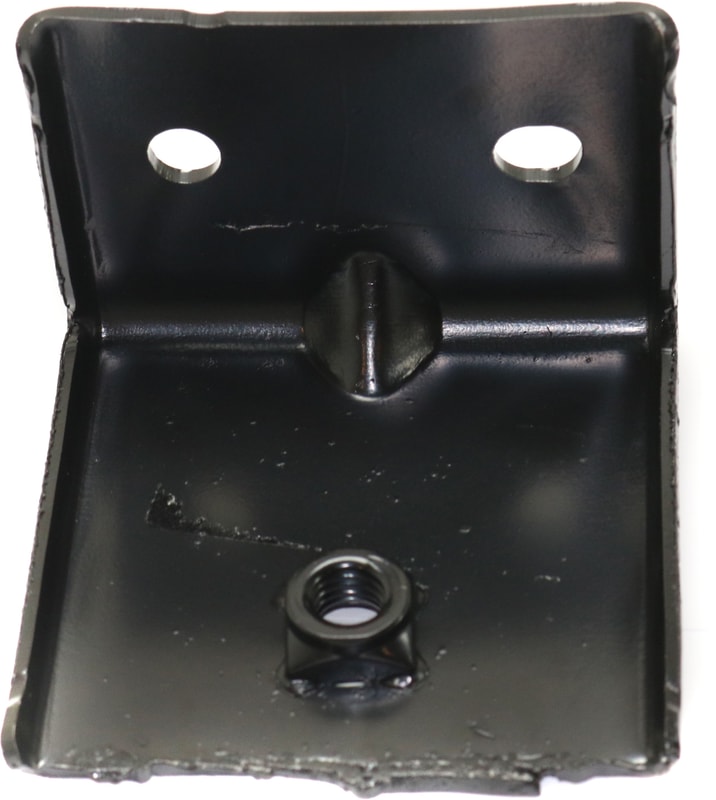 Front Bumper Bracket Support for Chevrolet Silverado 1500 (2016-2018), Silverado 1500 LD (2019), Steel, Right (Passenger)=Left (Driver), w/ or w/o Impact Bar Skid Plate, Replacement