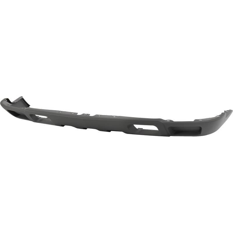 Front Lower Valance for SILVERADO 1500 (2003-2007), Air Deflector, Textured Gray, without Fog Light Holes, with Tow Hook Holes, without Sport Package, for Base/LS/LT Model, Replacement