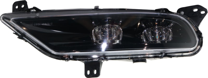 Front Fog Light Assembly for Chrysler 300, 2011-2022, LED, Left (Driver), Replacement