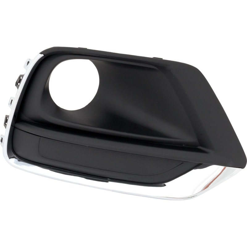 Front Fog Light Molding for Chevrolet Trax 2017-2020, Right (Passenger) Side, Black Bezel, Replacement