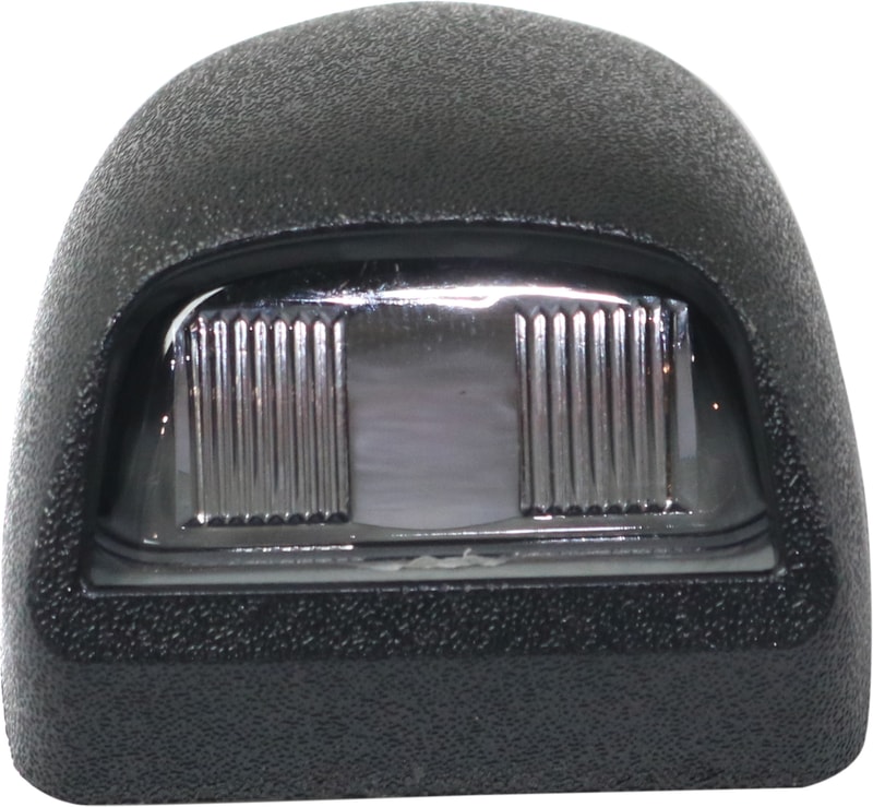 Rear License Plate Light for Cadillac Escalade 2000-2006 / Chevrolet Silverado/GMC Sierra 1500 2001-2013 / 2500 HD/3500 HD 2001-2014, Right (Passenger)=Left (Driver), Lens and Housing, All Cab Types, Replacement (CAPA Certified)