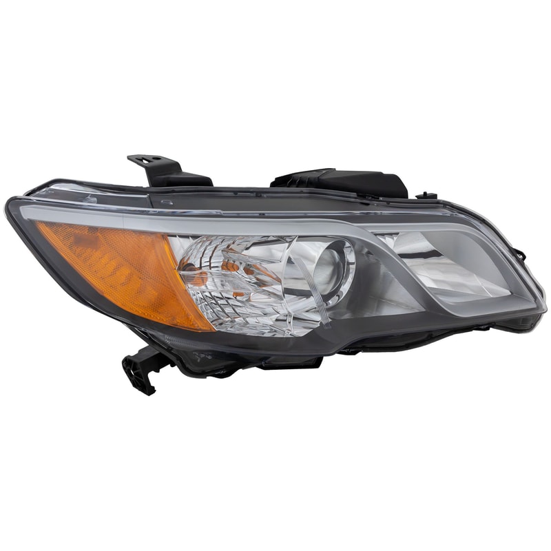 Headlight Assembly for Acura RDX 2013-2015, Right (Passenger), Halogen, Replacement