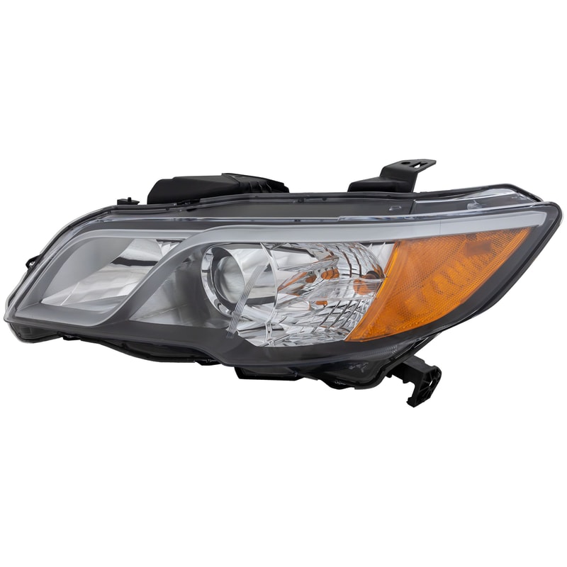 Headlight Assembly for Acura RDX 2013-2015, Left (Driver), Halogen, Replacement