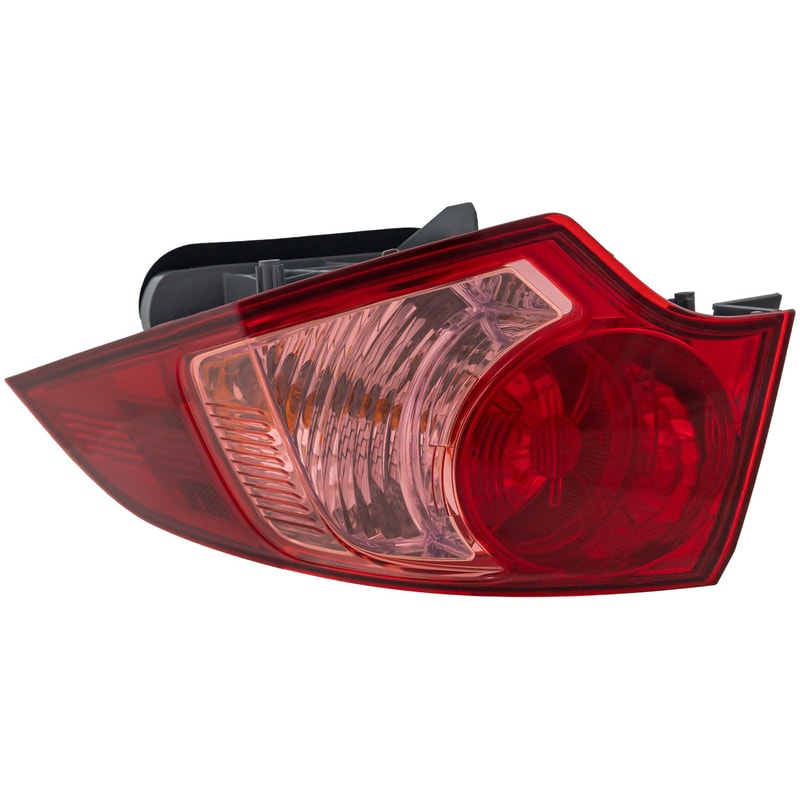 Tail Light Assembly for Acura TSX Sedan 2011-2014, Right (Passenger) Side, Outer, Replacement