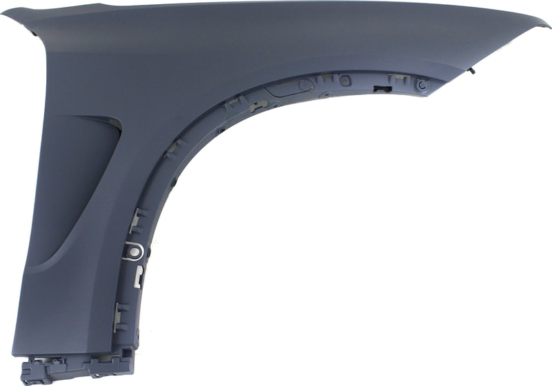 Front Fender for BMW X5 2014-2018, Right (Passenger), Primed (Ready to Paint), Plastic, Excludes M Model, Replacement