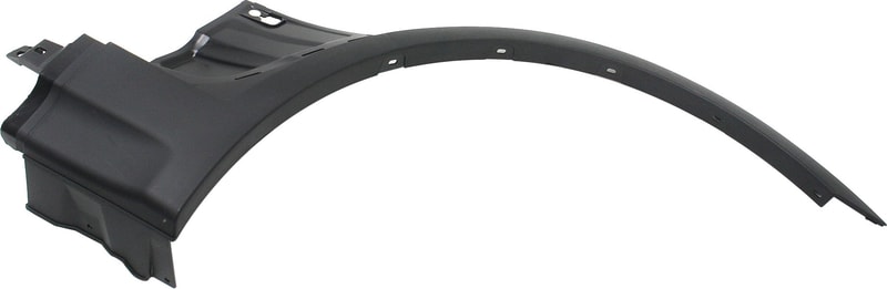 Front Wheel Opening Molding for BMW X3 2004-2006, Right (Passenger) Side, Textured Black, without Aero Kit Package, Replacement