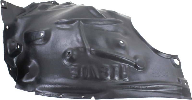 Front Fender Liner for BMW 3-Series 2012-2015 Right (Passenger) Rear Section, Hybrid to January 2013/Non-Hybrid, Sedan/Wagon 2014-2015, Replacement