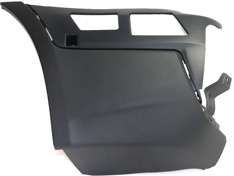 Rear Bumper End Cover for BMW X3 2007-2010, Left (Driver), Textured Finish, without M Package, Replacement
