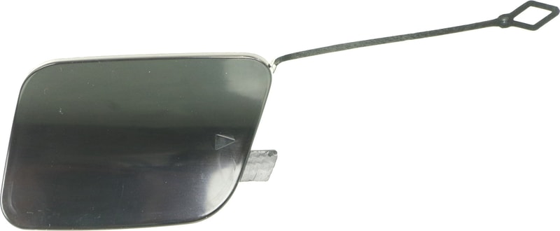 Rear Bumper Tow Hook Cover for BMW X5 2014-2018, Left (Driver), Primed (Ready to Paint), without M Sport Line, Replacement