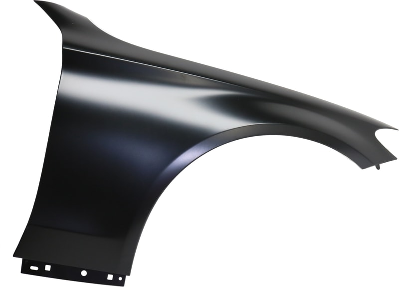 Front Fender Right (Passenger) for Mercedes-Benz C-Class 2015-2023, Primed (Ready to Paint), Aluminum, Compatible with C300/C43/C400/C450 Models, Coupe/Convertible/Sedan, Replacement