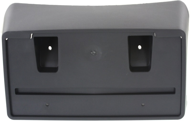 Front License Plate Bracket for Chevrolet Silverado 2500 HD/3500 HD 2015-2019, Textured, Painted Bumper Type, Replacement