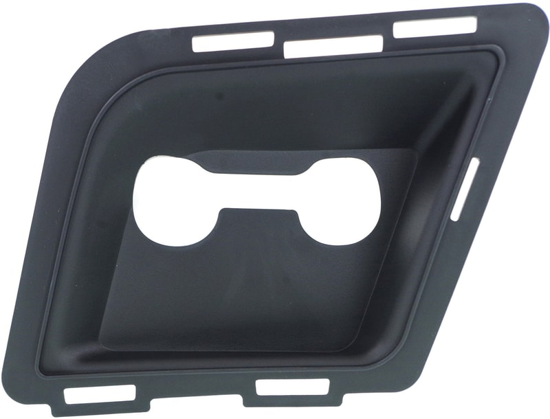 Front Bumper Tow Hook Cover for Chevrolet Avalanche/Tahoe/Suburban 2007-2014, Right (Passenger), with Off Road Package, Replacement