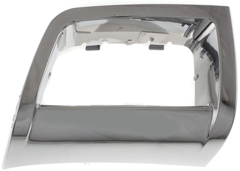 Front Fog Light Molding for Chevrolet Trailblazer 2006-2009, Right (Passenger) Side, Chrome, Replacement