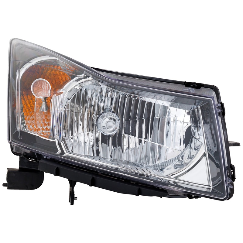 Headlight Assembly for Chevrolet Cruze 2011-2012, Right (Passenger), Halogen, (1st Design 12-2012), Replacement (CAPA Certified)