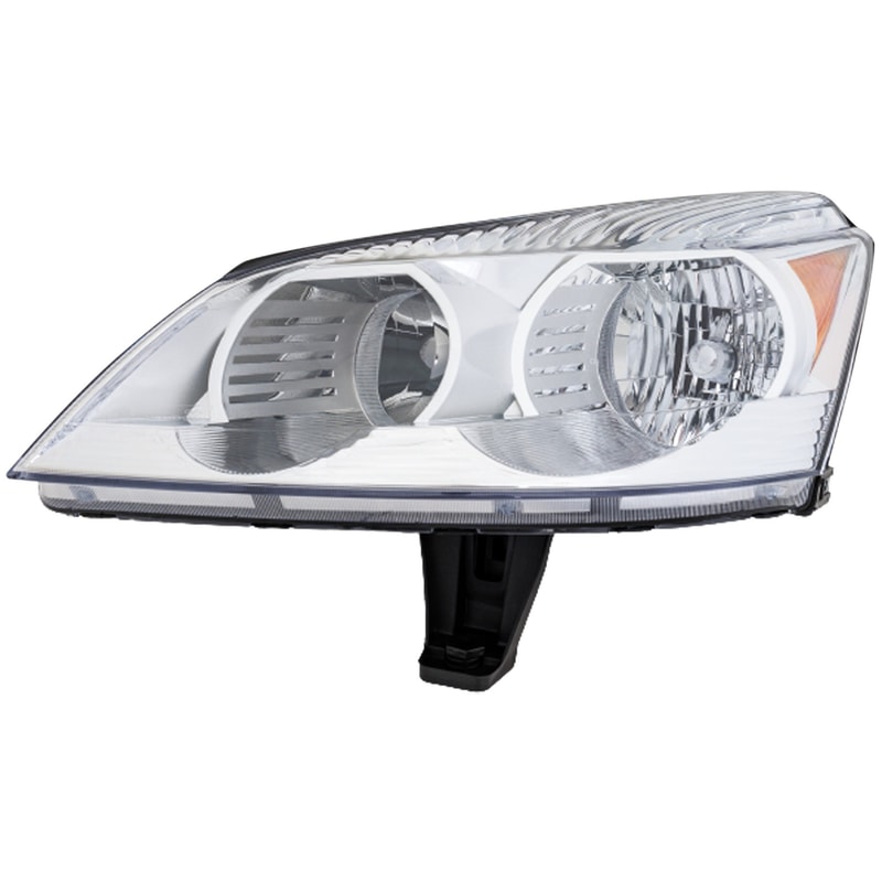 Headlight Assembly for Chevrolet Traverse 2009-2012, Left (Driver), Composite, Halogen, LS/LT Models, Replacement