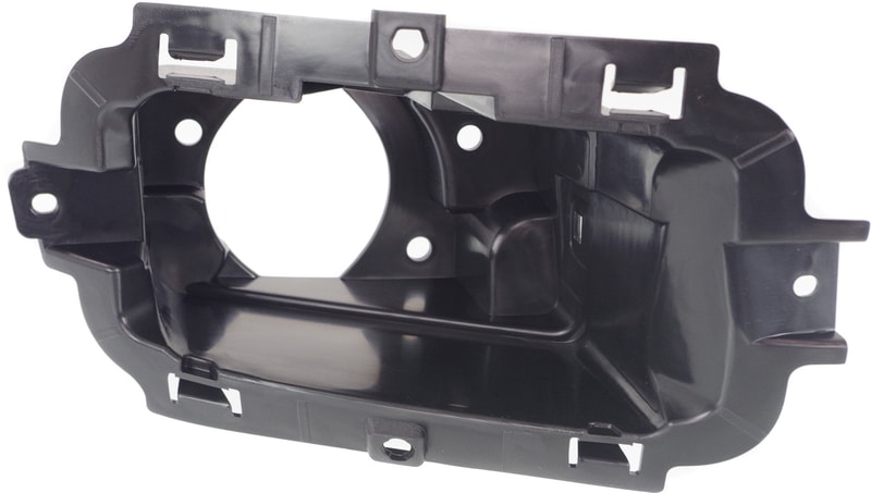 Fog Light Bracket for Chevrolet Silverado 1500 (2014-2015), Right (Passenger) Side, Textured Black, Suitable with or without Impact Bar Skid Plate, Replacement