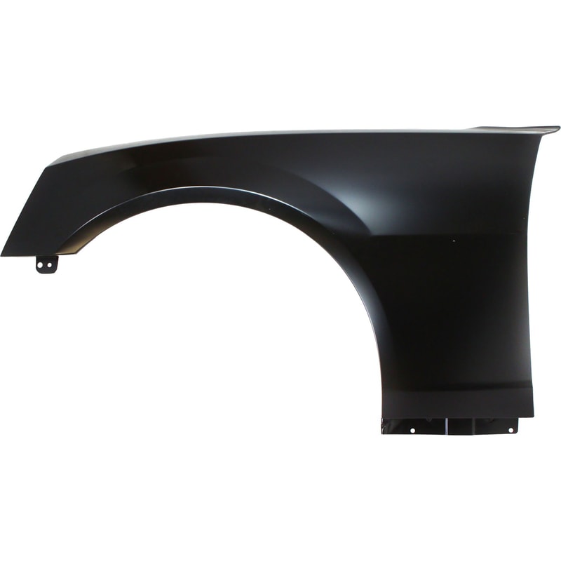 Front Fender for Chevrolet Camaro 2010-2015, Left (Driver), Primed (Ready to Paint), without Molding Holes, Replacement (CAPA Certified)