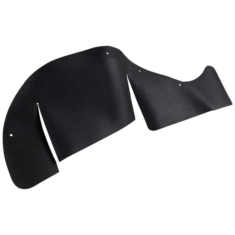 Front Fender Liner, Plastic for Chevrolet S10/GMC Sonoma Pickup 1994-2004, Left (Driver), 2WD (Two-Wheel Drive) (4WD (Four-Wheel Drive) w/o ZR2 Package), Replacement