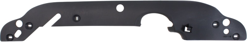 Upper Radiator Support Cover for Chevrolet Trailblazer 2002-2009, Textured Black Plastic Deflector, Replacement