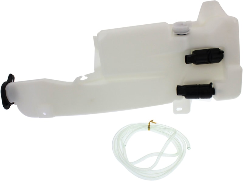 Washer Reservoir Assembly for Chevrolet Tahoe 2000-2006 with Dual Pump, Cap, and Sensor, Includes Rear Wiper, Replacement
