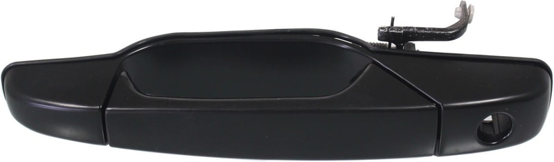 Front Exterior Door Handle, Left (Driver), Primed (Ready to Paint), with Keyhole for 2007-2014 Silverado/Sierra 1500, 2500 HD, 3500 HD, Excludes 2007 Classic, Replacement