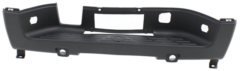 Rear Bumper Step Pad for Chevrolet Silverado/GMC Sierra 2007-2013, 2500 HD/3500 HD 2007-2014, Center, with Rear Object Sensor Holes, Excludes 2007 Classic, Replacement