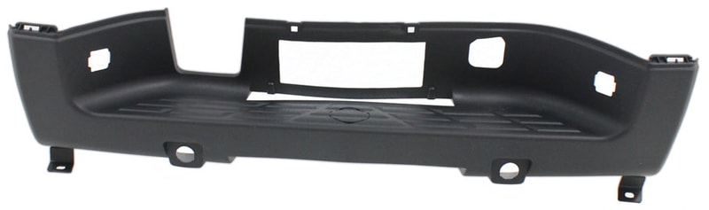Rear Bumper Step Pad for Chevrolet Silverado/GMC Sierra 2007-2013, 2500 HD/3500 HD 2007-2014, Center, with Rear Object Sensor Holes, Excludes 2007 Classic, Replacement