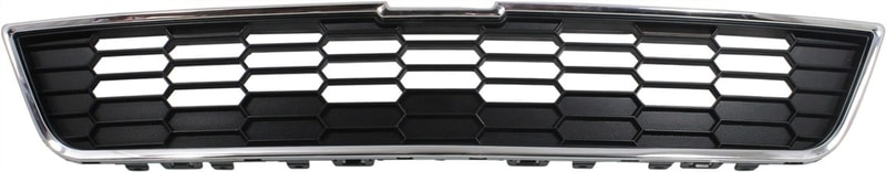Textured Gray Shell and Insert Grille for Chevrolet Sonic 2012-2016, LS, LT, and LTZ Models, Replacement
