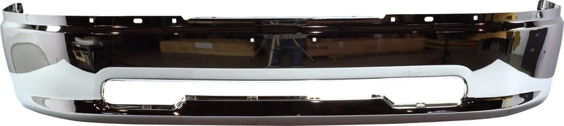 Front Bumper for Dodge RAM 1500 2009-2012, Chrome, Without Sport Package, Without Fog Light Holes, Replacement (CAPA Certified)
