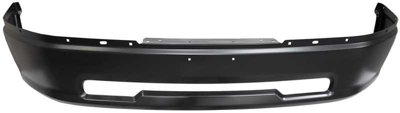 Front Bumper for 2009-2013 RAM 1500 ST Model, Primed (Ready to Paint), Without Fog Light Holes, Replacement