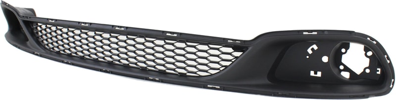 Front Bumper Grille for Dodge Grand Caravan, Textured Gray, 2011-2020 Model, Replacement