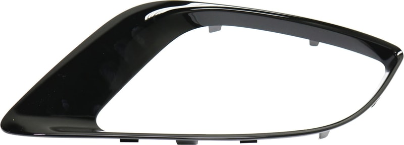 Front Fog Light Molding for Dodge Durango 2016-2020, Right (Passenger) Side, Black, Excludes SRT & Pursuit Models, Replacement