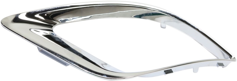 Front Fog Light Molding for Dodge Durango 2014-2020, Left (Driver) Side, Chrome, fitting Citadel, GT, Limited, SXT Models, Replacement (CAPA Certified)