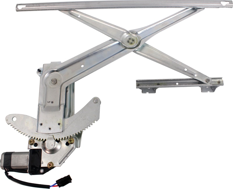 Front Window Regulator with Motor for Dodge Ram 1500 (1994-2001), Ram 2500/3500 (1994-2002), Left (Driver), Power, Replacement