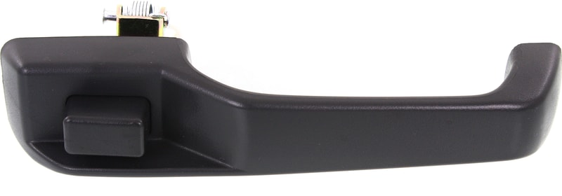 Front Exterior Door Handle for 1994-2003 Dodge Full Size Van & 1993-1998 Grand Cherokee, Left (Driver), Textured Black Plastic, Replacement