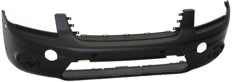 Front Bumper Cover for Ford TRANSIT CONNECT 2011-2013, Primed (Ready to Paint), Without Fog Lights, Replacement (CAPA Certified)