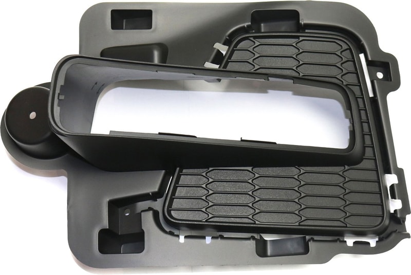 Front Fog Light Molding for Ford Expedition 2015-2017, Right (Passenger) Side, Textured Black, Replacement