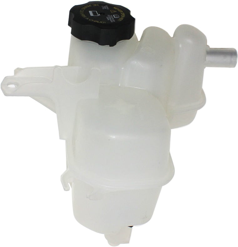 Coolant Reservoir with Cap and Sensor for 2001-2006 Ford Escape, 2005-2006 Mercury Mariner, 3.0L Engine, Replacement
