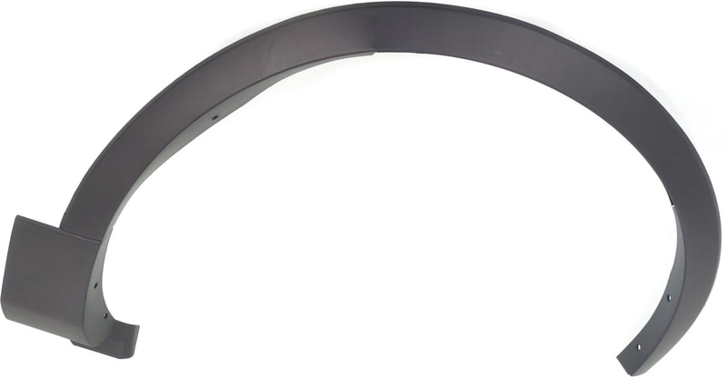 Front Wheel Opening Molding for Ford Explorer/Police Interceptor Utility, 2011-2015, Right (Passenger) Side, Textured, Replacement