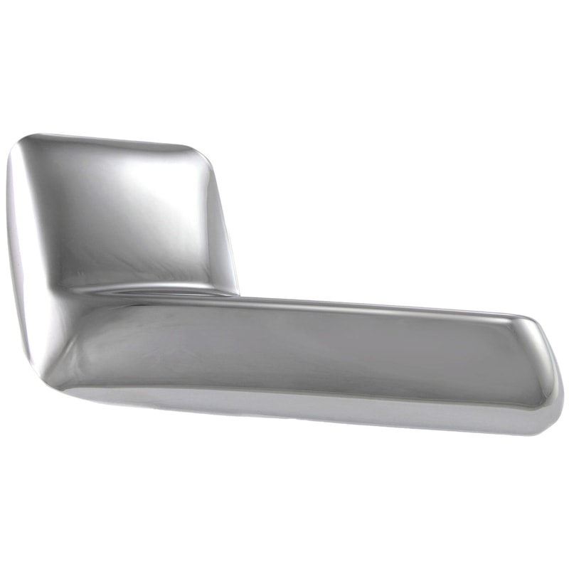 All Chrome Front Interior Door Handle for Ford Expedition 2003-2006, Left (Driver), Rear, Replacement