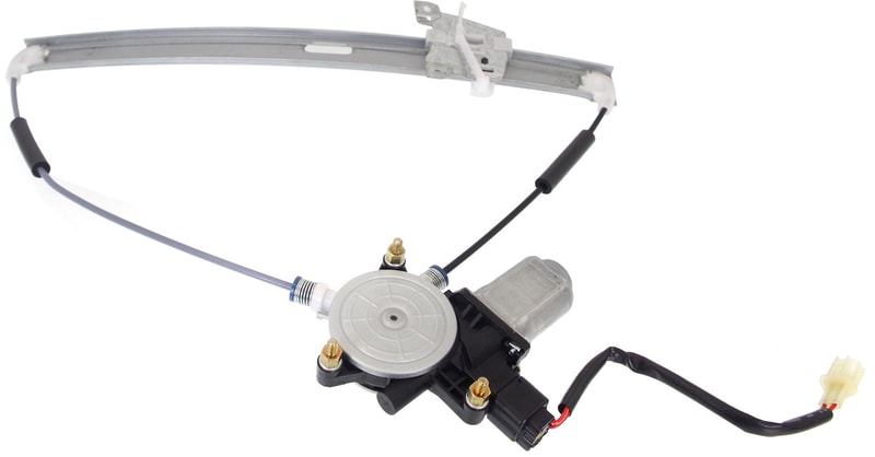 Power Front Window Regulator with Motor for 2008-2012 Ford Escape/Mariner, Left (Driver) Side, 2 Pins, Replacement